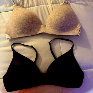 2 PINK by Victorias Secret Wear Everywhere Bras Wireless Push Up size 36B NWOT
